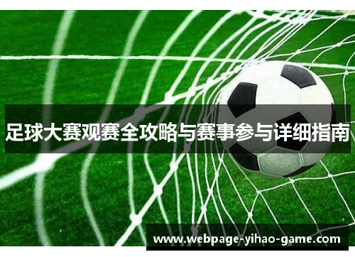 足球大赛观赛全攻略与赛事参与详细指南